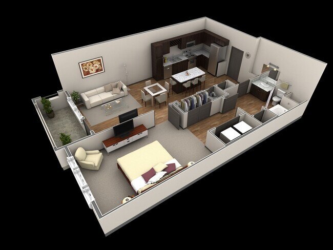 Unit 3070 3074 floor plan